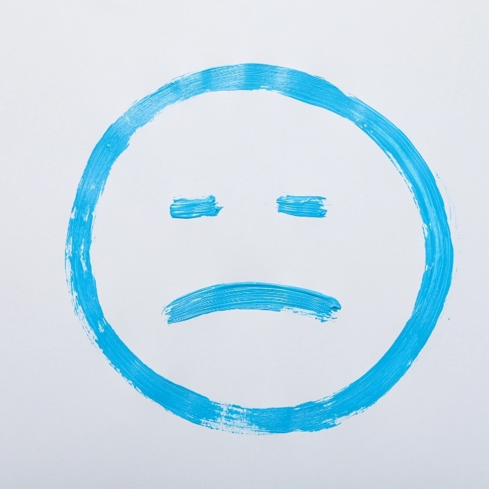 sad face emoji dp
