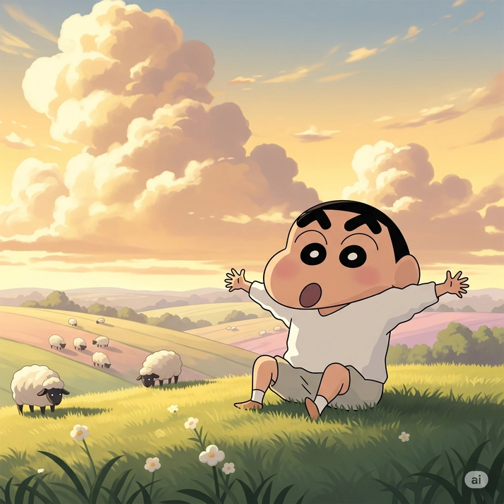 shin chan dp i love shinchan