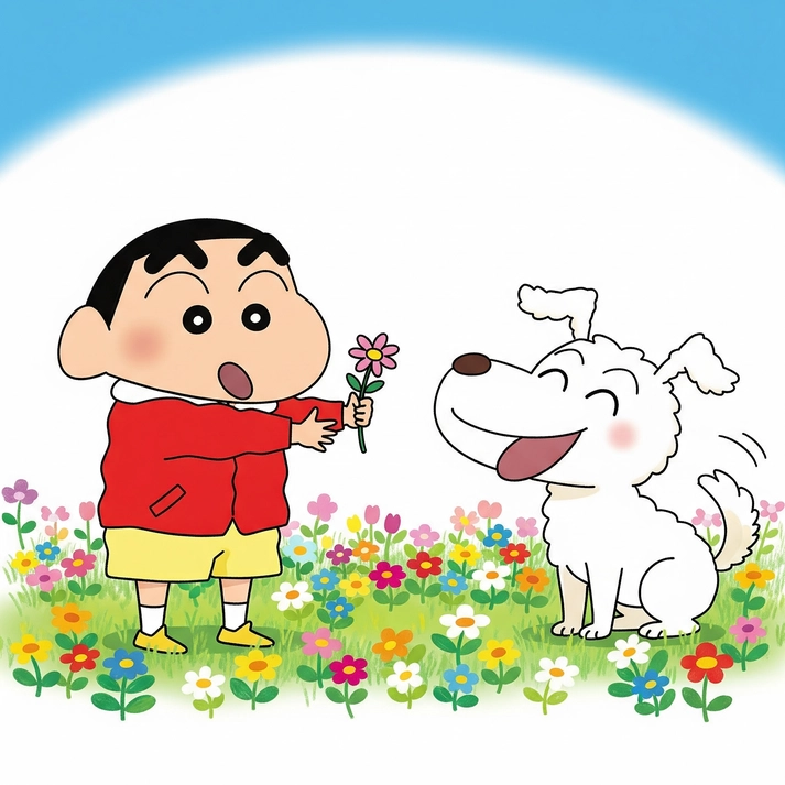 shinchan cute whts app dp