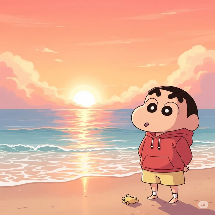 cute shinchan dp​