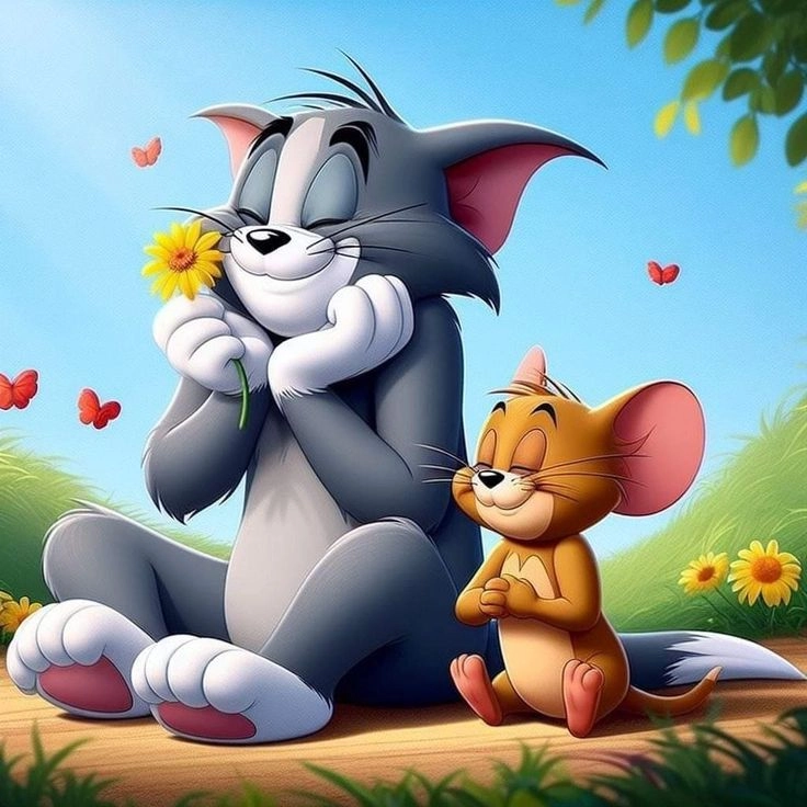 cute tom and jerry dp