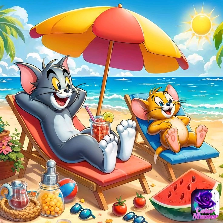 tom and jerry for dp with quotes