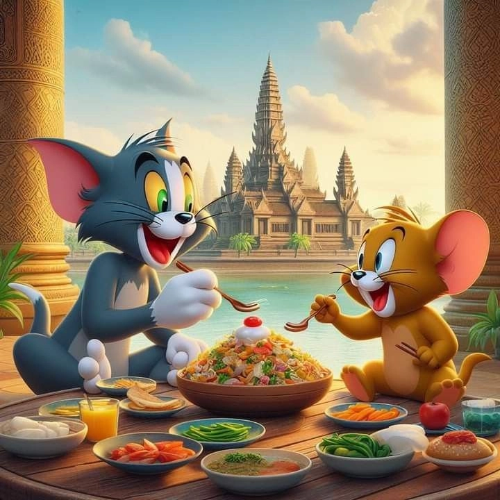 cartoon dp with quotes in tom and jerry