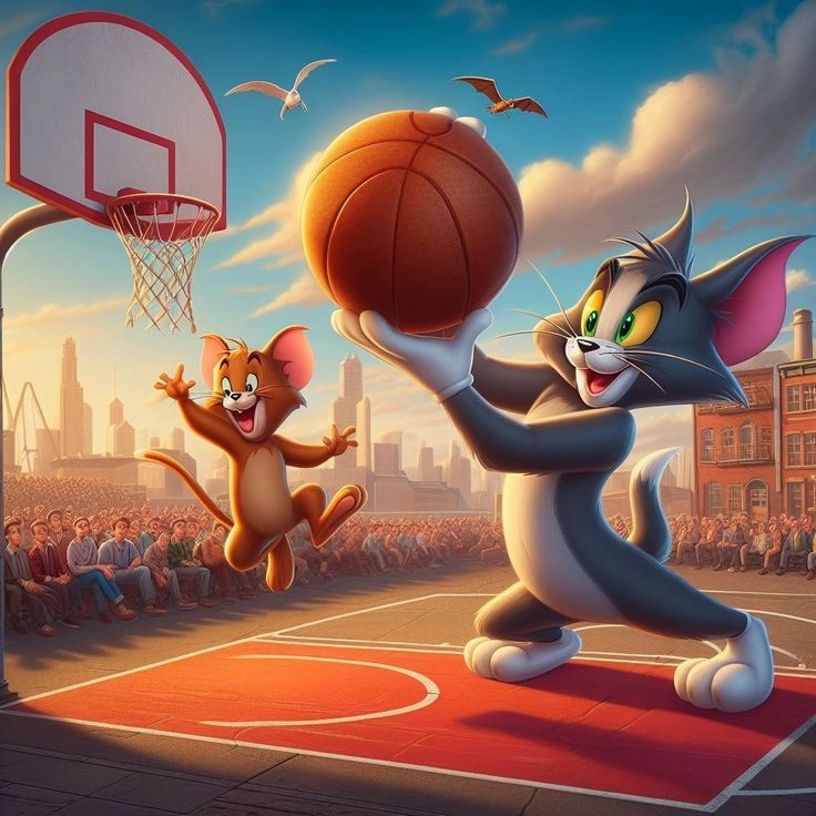 tom and jerry dp with quotes