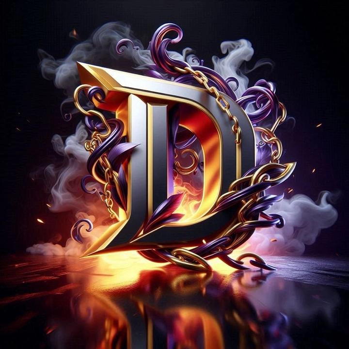 d letter whatsapp dp images