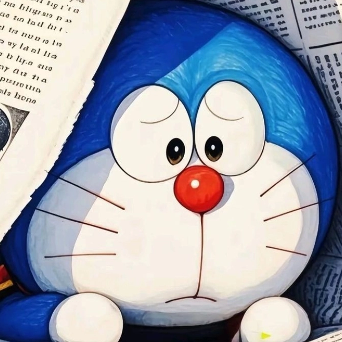 cute doraemon dp