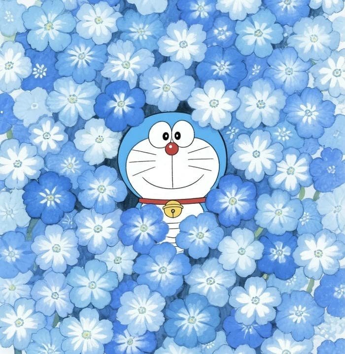 doraemon cute pose wallpaper