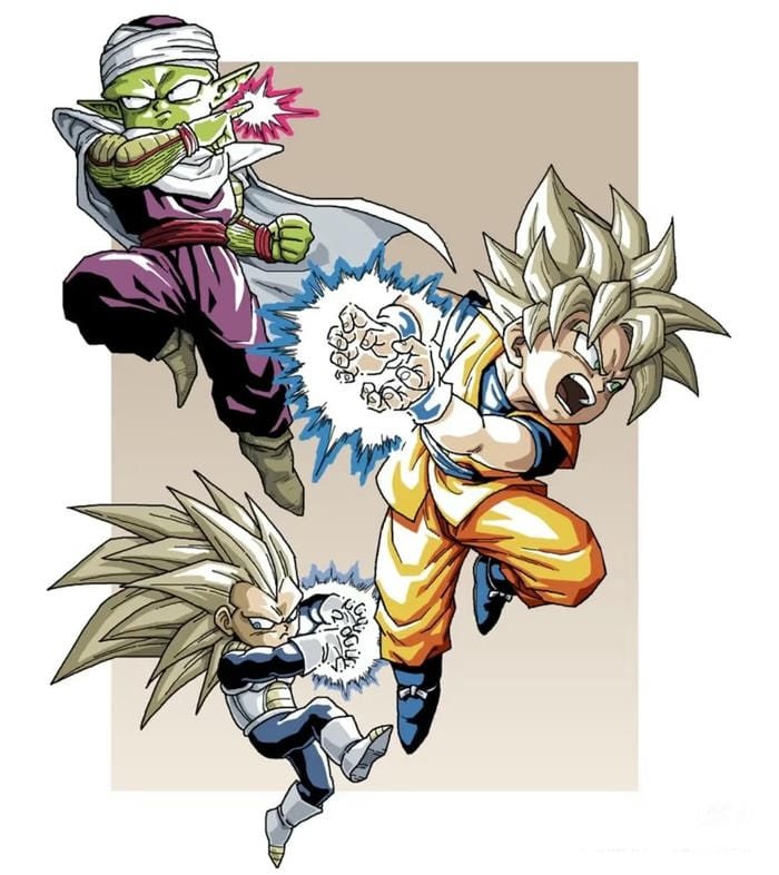 dragon ball z battle wallpaper