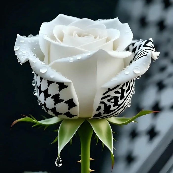 elegant Rose Flower DP