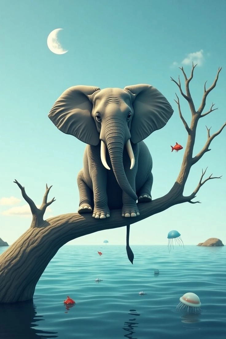 elephant face images