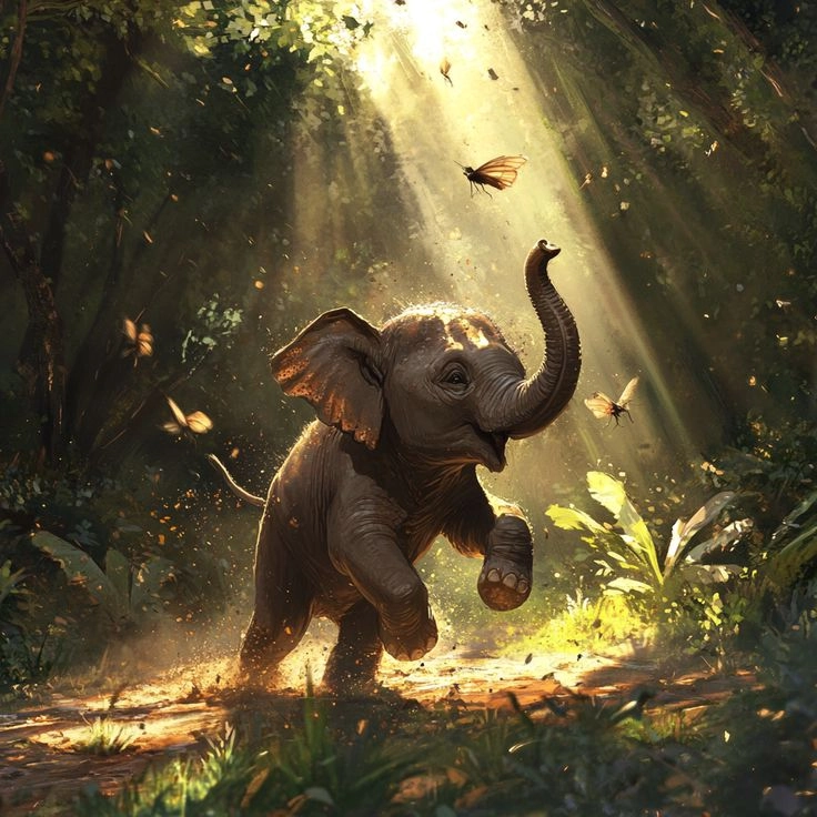 baby elephant cartoon images