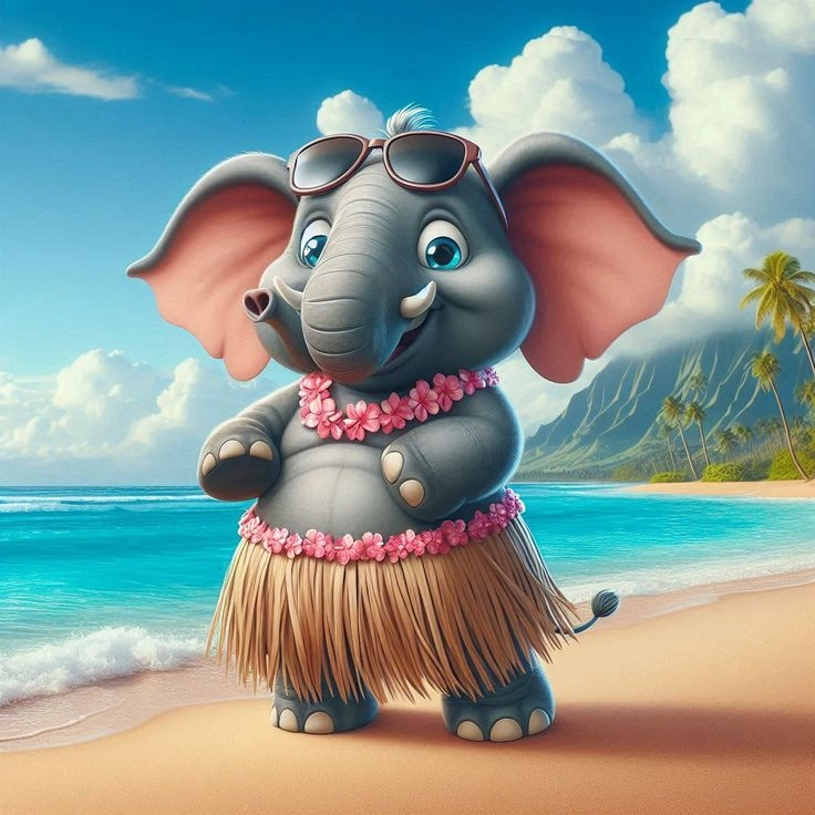 easy cute elephant drawing