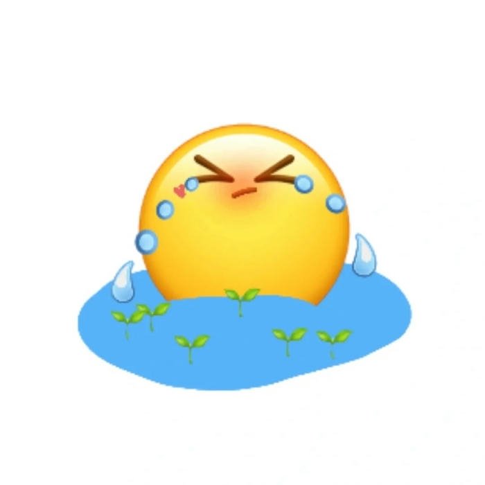 emoji dp cute sad look