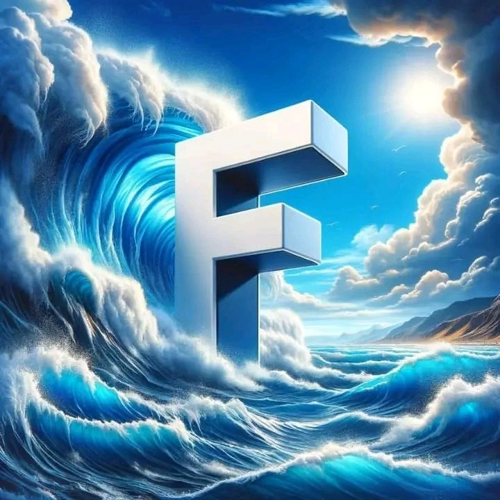 f letter dp with crown