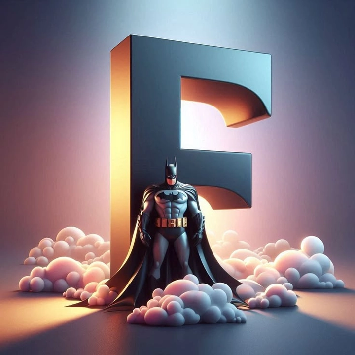 f letter cartoon dp
