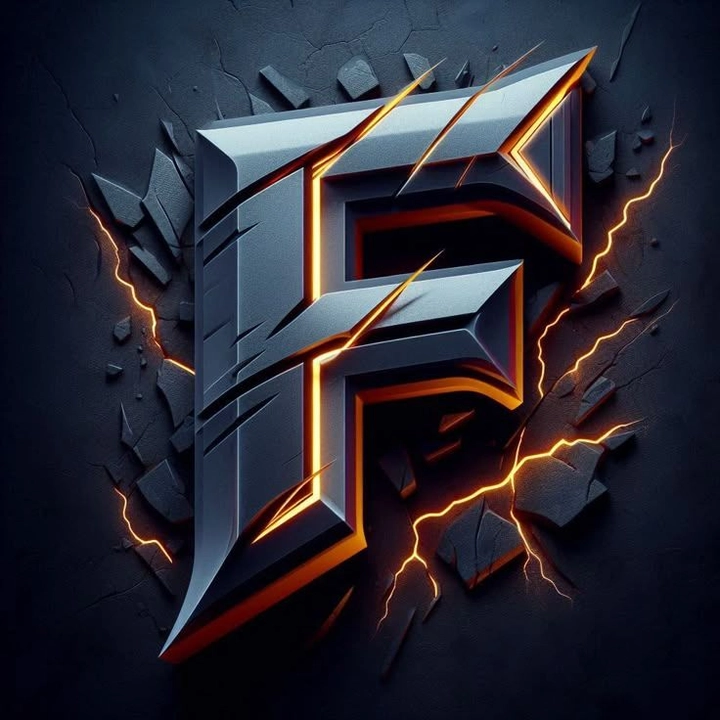 f letter 3d dp