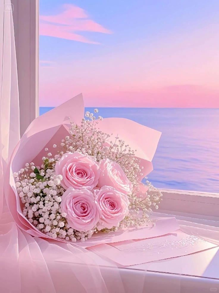 flower in hand dp