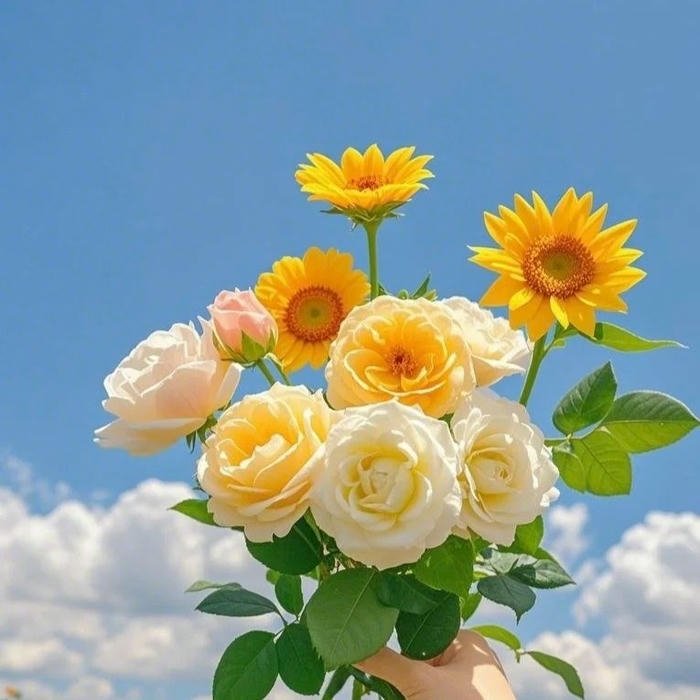 fresh Cute Flowers DP