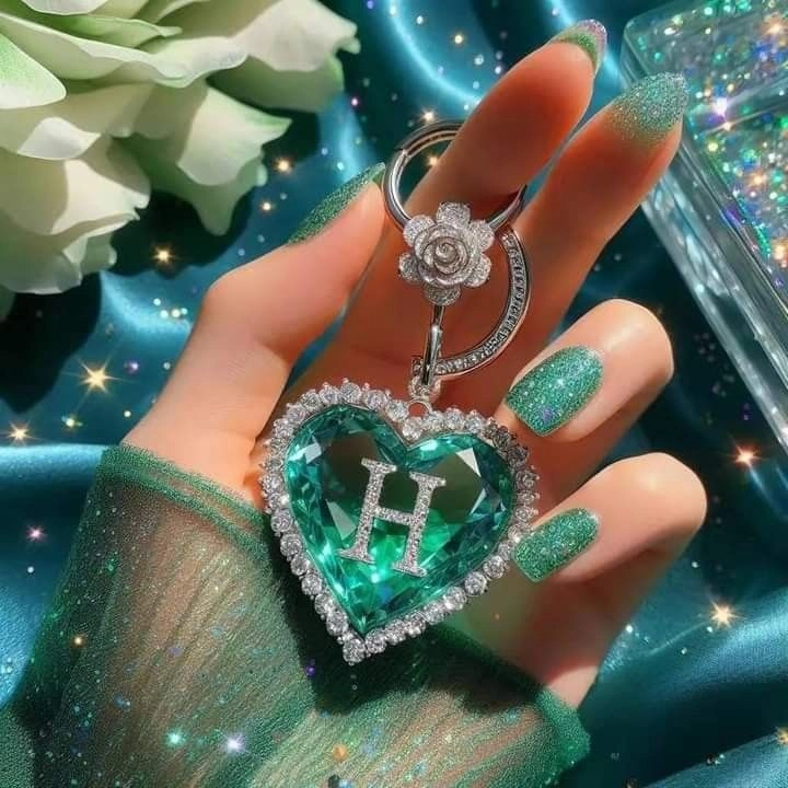 h letter dp for girls 