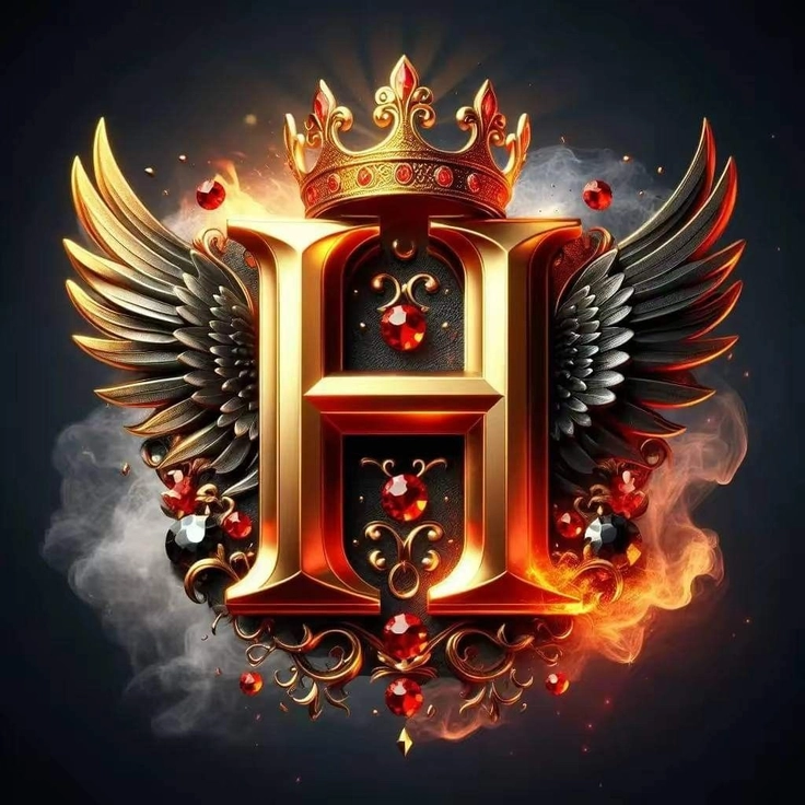 h letter dp for status 