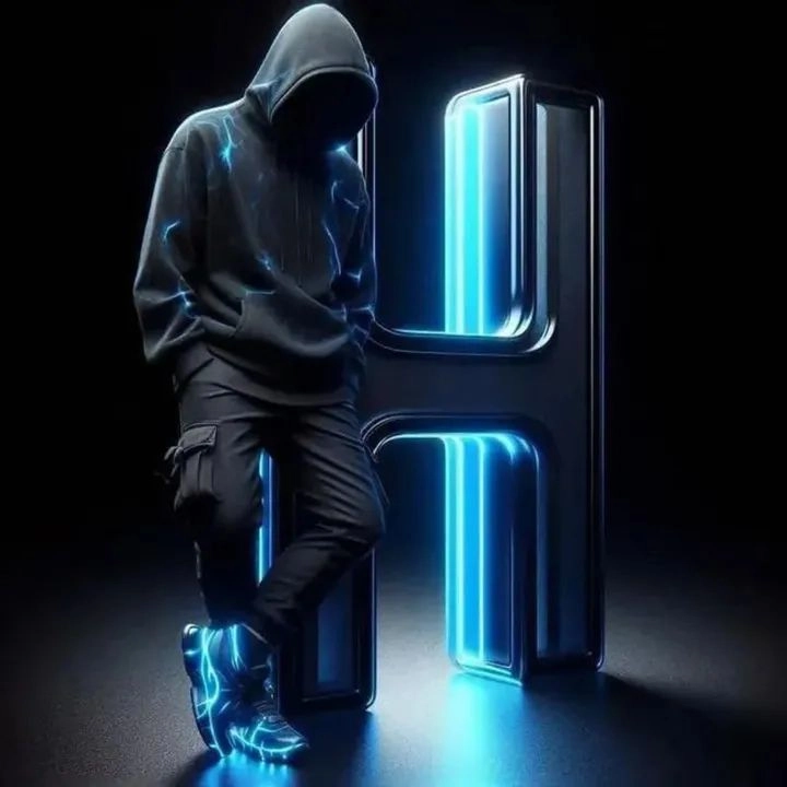 h letter dp for facebook 