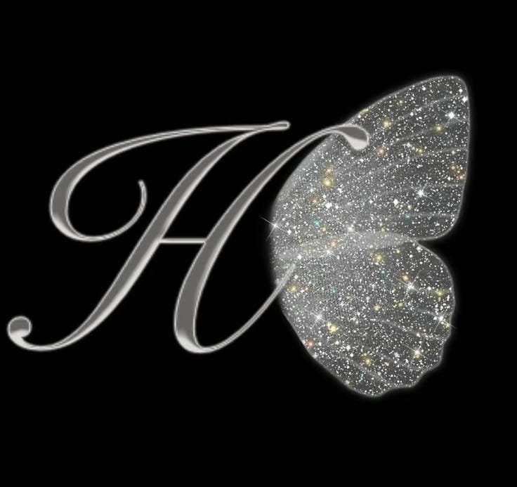 h letter stylish dp image