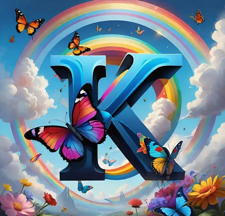 k letter image for whatsapp dp