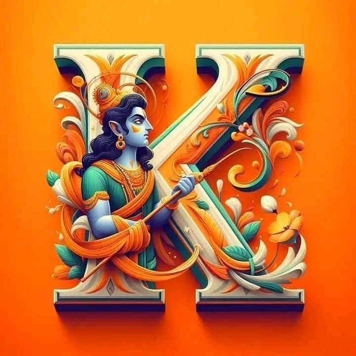 dp of letter k on top