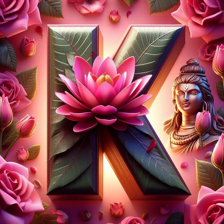 cute k letter dp