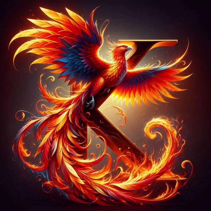 stylish k letter dp