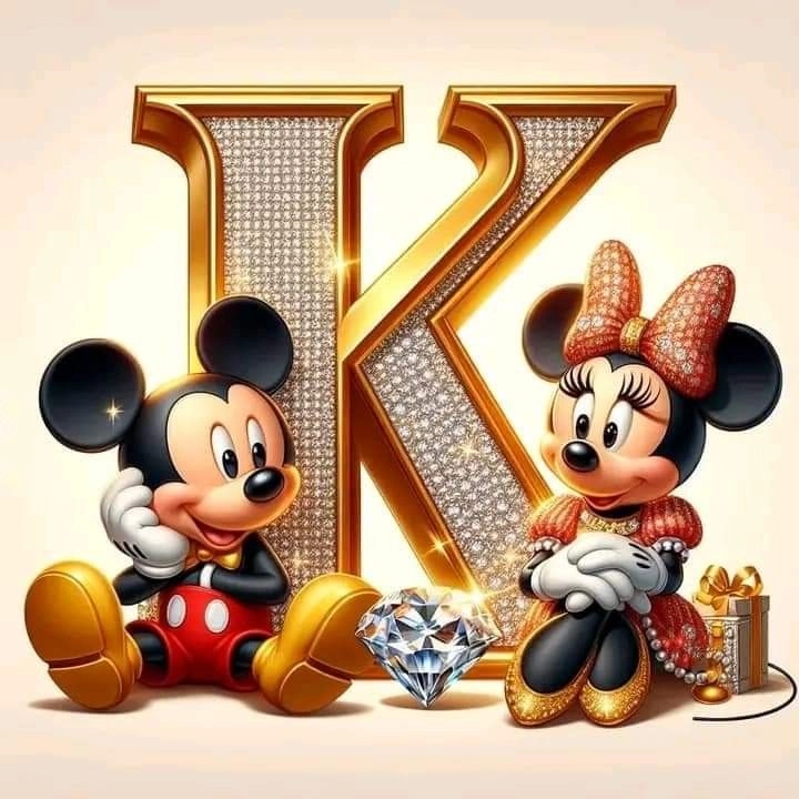 i love you k name dp