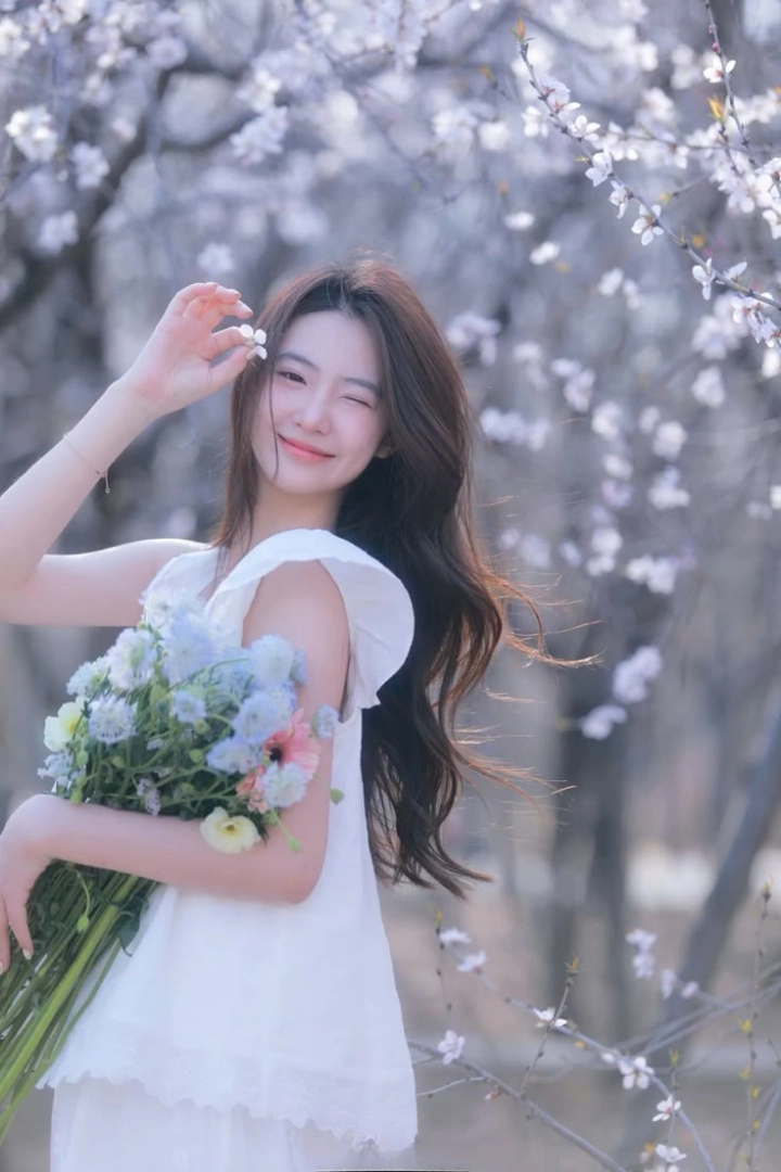 cute korean cartoon girls winter dp