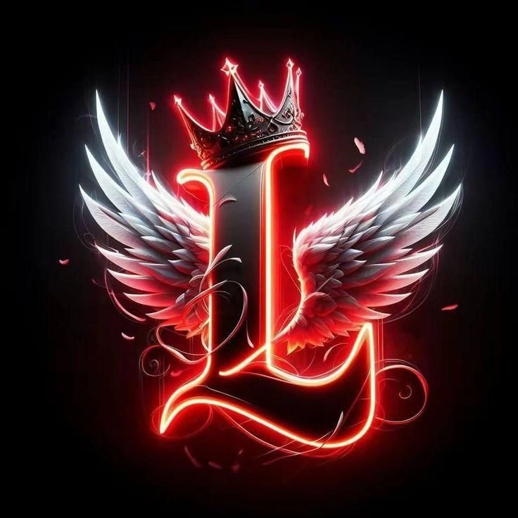 L letter DP for girls 