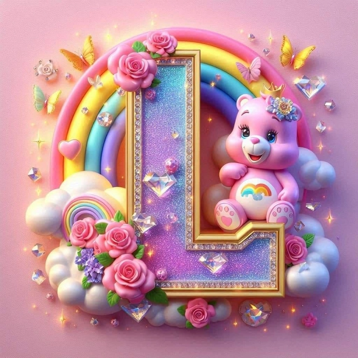Fancy L letter DP 
