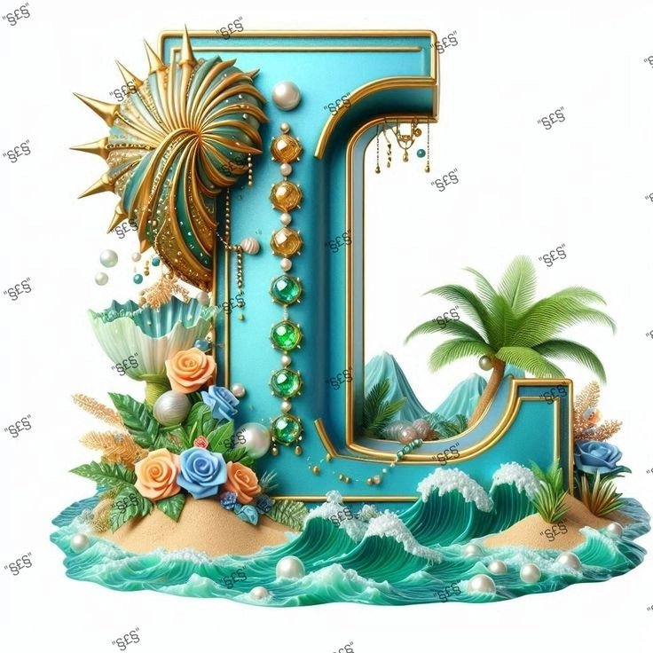 L letter DP for boys 