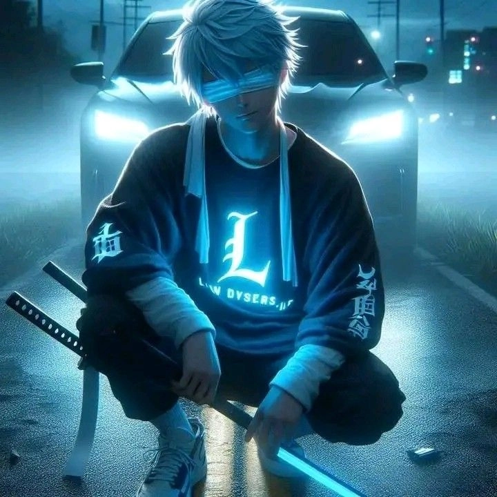 Glitter L letter DP 