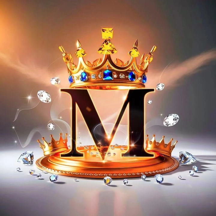 Aesthetic M letter DP
