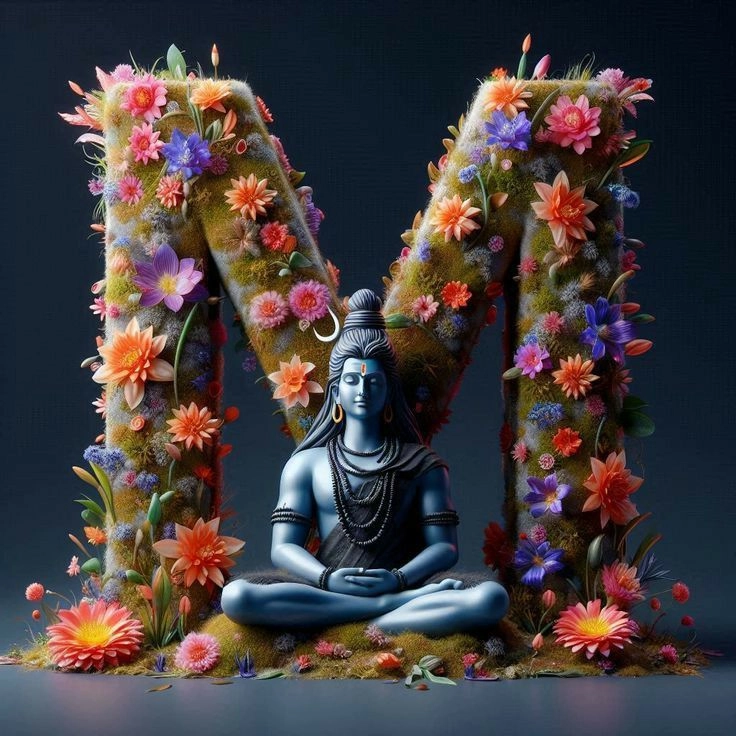 m letter dp images download