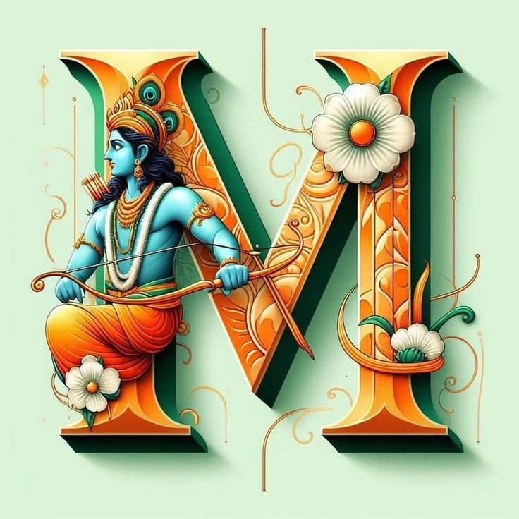 m letter pics for dp