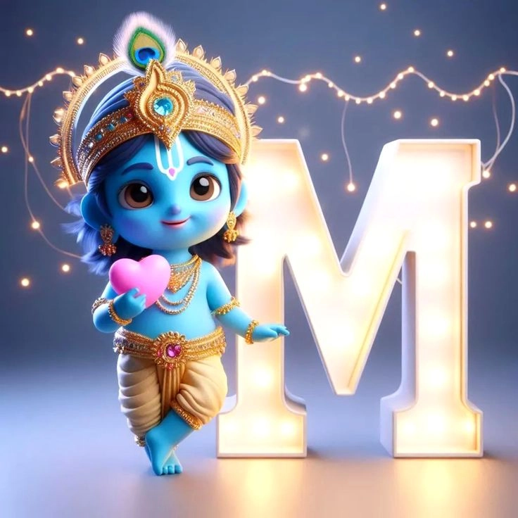 m letter love dp