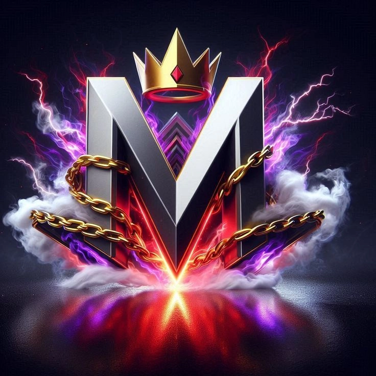 M letter DP for Instagram