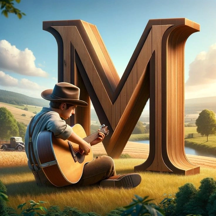 m letter images for dp