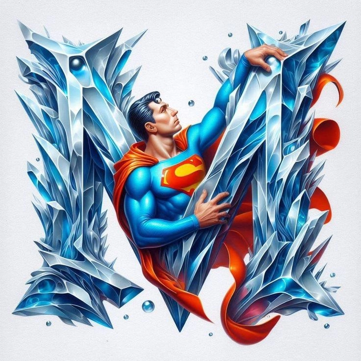 stylish m letter dp