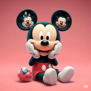 mickey mouse dp with quotes