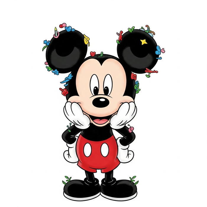 mickey mouse 3d dp