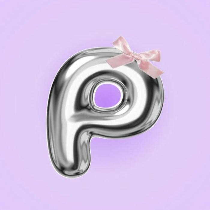 modern P Letter DP