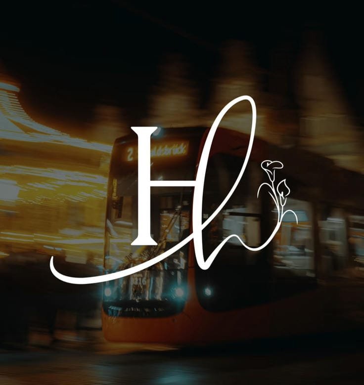 modern h letter picture