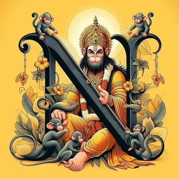 whatsapp dp letter n