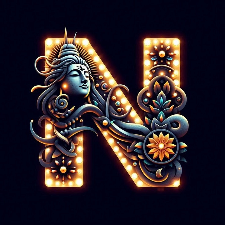 n letter images whatsapp dp