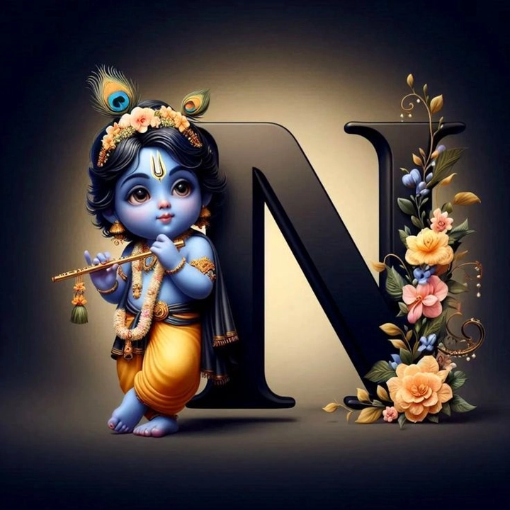 n letter dp images download